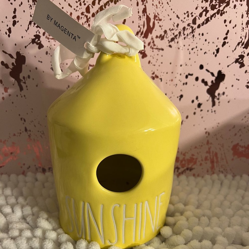 Rae Dunn Sunshine Birdhouse